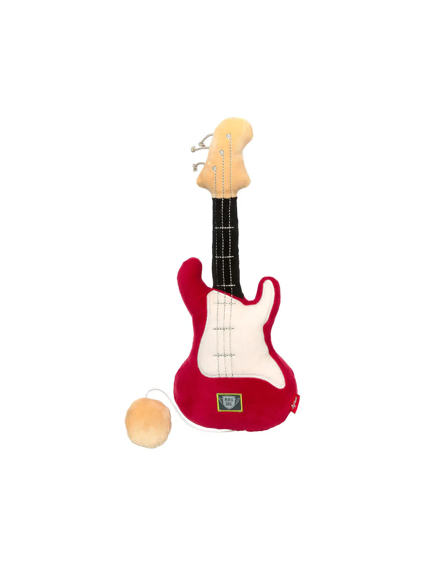 SIGIKID | Play & Cool Rassel Gitarre rot 36cm | 